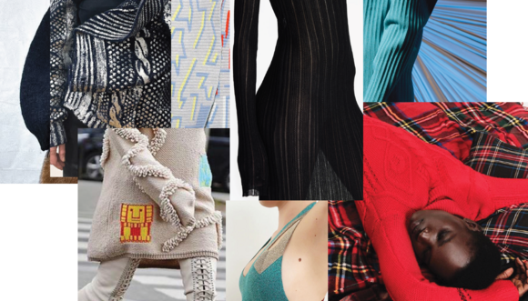 Into Knitwear Collage of knitwear