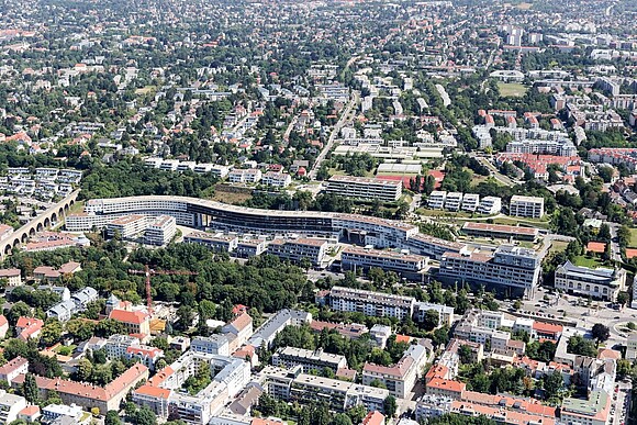 City view from above City view from above