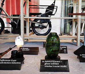 Exhibition of everyday design objects with Tags