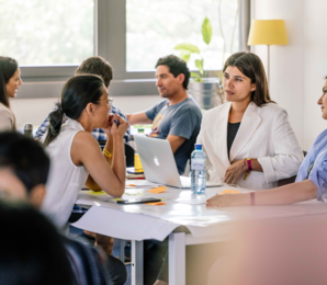 three women working during workshop