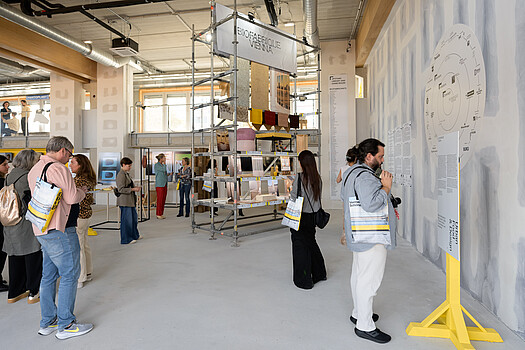 Biofabrique Kantine auf der Vienna Design Week