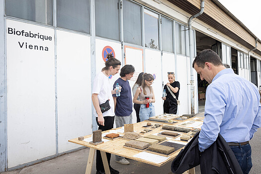 Opening der Biofabrique Vienna auf der Klima Biennale Wien